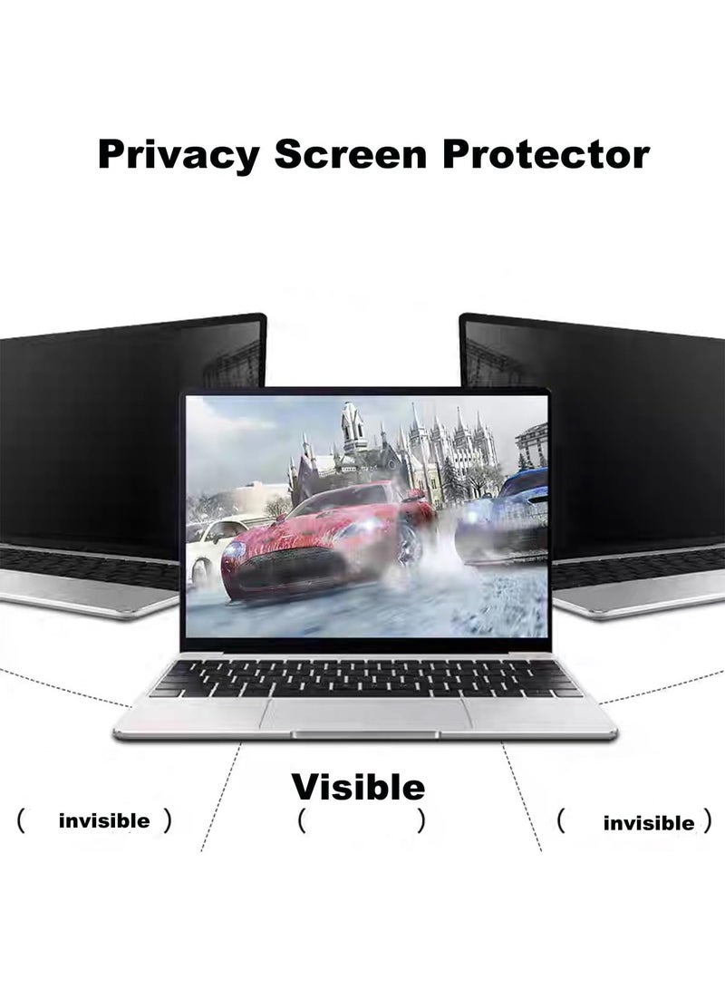 Laptop Privacy Screen 17.3 Inch for HP Dell Acer Asus Lenovo Thinkpad Envy Xps, 16:9 Aspect Removable 17.3in Anti Blue Light Glare Privacy Filter, Anti Spy Computer Monitor Security Protector - Image 2